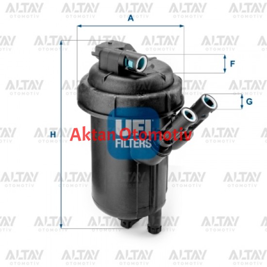 YAKIT FILTRESI KOMPLE (MAZOT) COMBO C / CORSA C Z13CDTI OEM (ORİJİNAL EQUİPMENT MANUFACTURER)